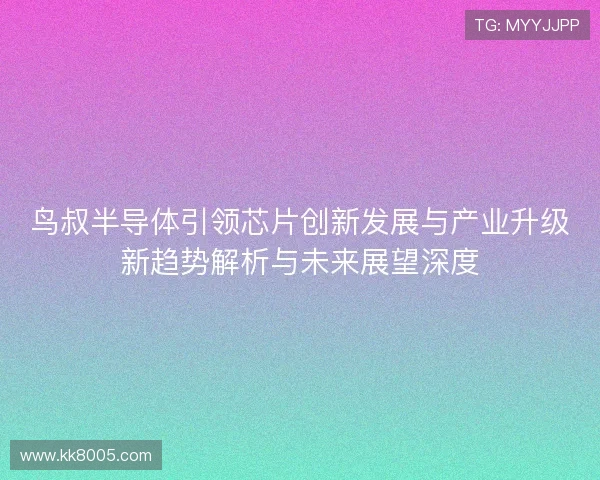 鸟叔半导体引领芯片创新发展与产业升级新趋势解析与未来展望深度